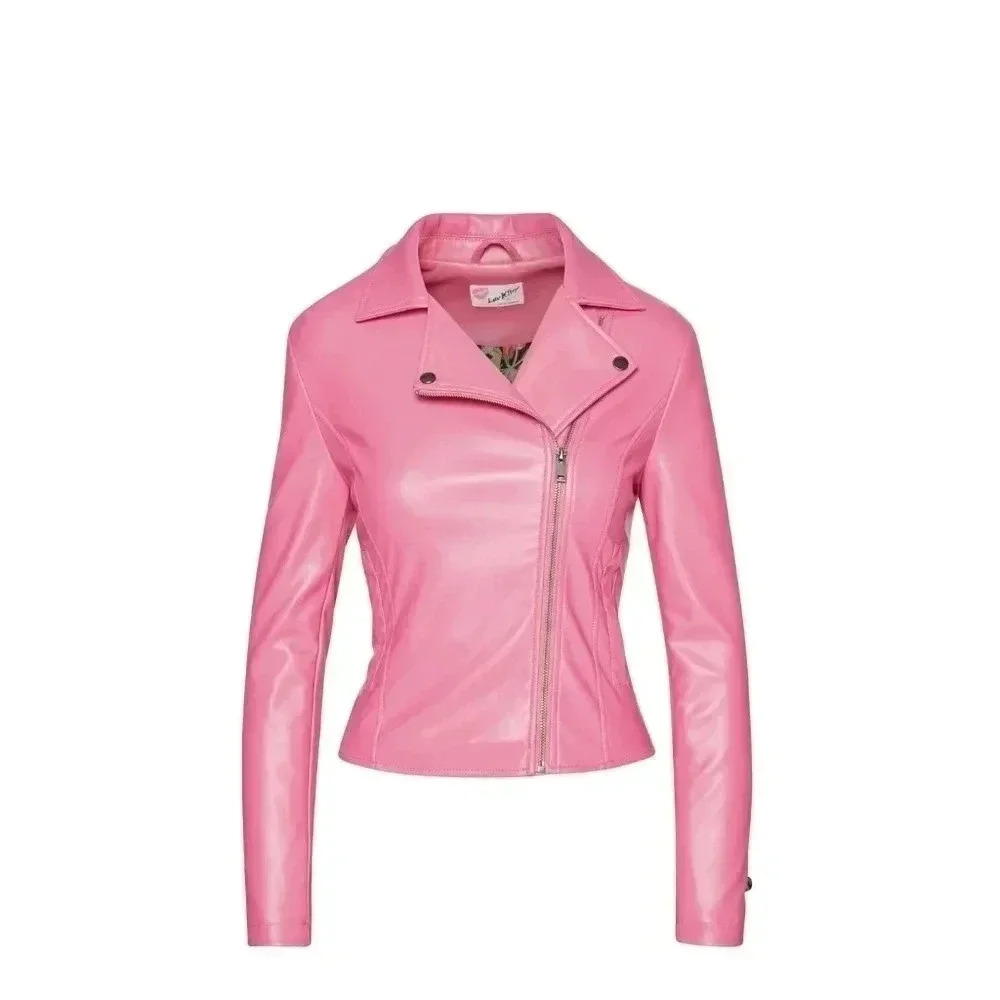 Luv Betsey By Betsey Johnson Women's Vegan Leather Moto Jacket